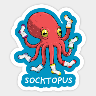 Socktopus Sticker